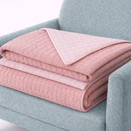 Copriletto Trapuntato Matrimoniale 260x270 cm Capri Double Face – Copriletto Estivo Reversibile Made in Italy, Leggero e Morbido per Letto Matrimoniale