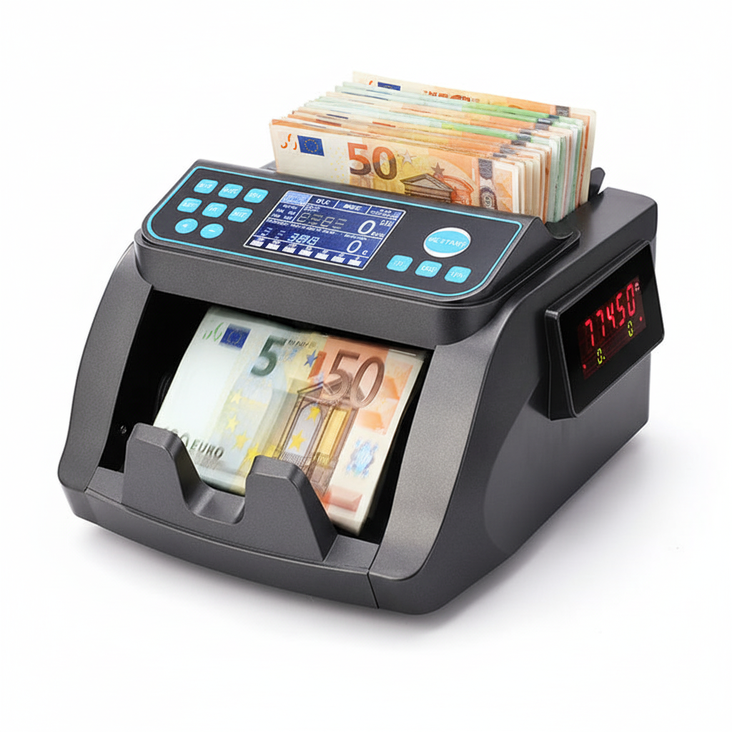 Conta Banconote Professionale rileva banconote false doppio Display rileva contraffazione 5300 Contatore Misto