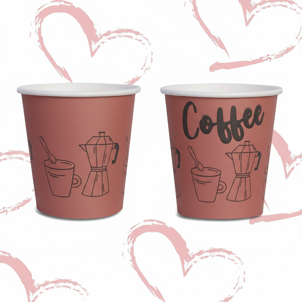 1000 Bicchieri Carta Caffè 75 ml (2.5 oz) – Bicchierini Espresso Monouso Resistenti al Calore, Ideali per Ufficio, Casa, Bar e Distributori Automatici, Bicchieri Caffè Usa e Getta per Bevande Calde
