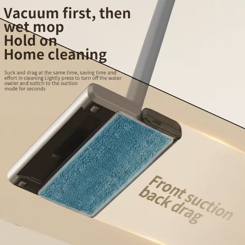 Aspirapolvere Senza Fili 2 in 1 Potente con Accessori Multipli – Scopa Elettrica Ricaricabile con Spazzola Antiacaro, Funzione Aspirazione e Lavapavimenti, Leggera e Multifunzione per Casa e Auto