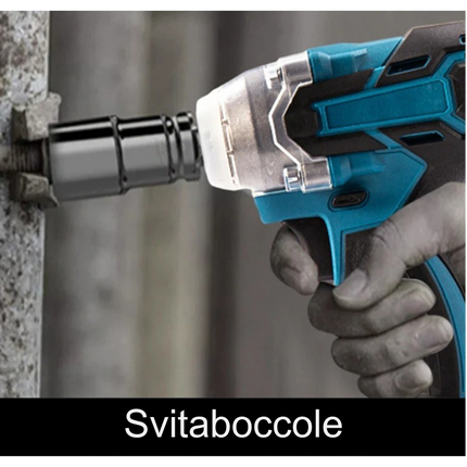 Kit 3 in 1 Professionale Fai Da Te Con Trapano Avvitatore, Smerigliatrice Angolare, Trapano ad Impulsi Svita Boccole Svita Bulloni 68V + Valigetta Trasporto