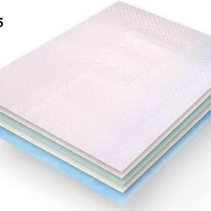 Traversine Cani 60x60 cm - 100 Pezzi - 5 Strati Super Assorbenti Senza Perdite - Tecnologia Gel, Asciugatura Rapida, Inodore - Per Cuccioli e Cani Anziani, Utilizzabili in Casa o Auto