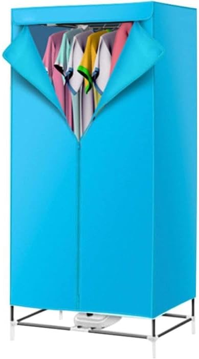 Asciugabiancheria Elettrico Portatile 1500W – Armadio Asciuga Vestiti con Timer fino a 240 Min, 150x70x45 cm, 220-240V 50Hz