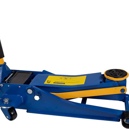 Cric Sollevatore idraulico carrello professionale 4t ruote bidirezionali a cuscinetto, crick martinetto cric Auto Idraulico assetto super ribassato professionale per veicoli doppio pistone