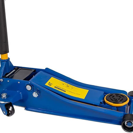 Cric Sollevatore idraulico carrello professionale 4t ruote bidirezionali a cuscinetto, crick martinetto cric Auto Idraulico assetto super ribassato professionale per veicoli doppio pistone