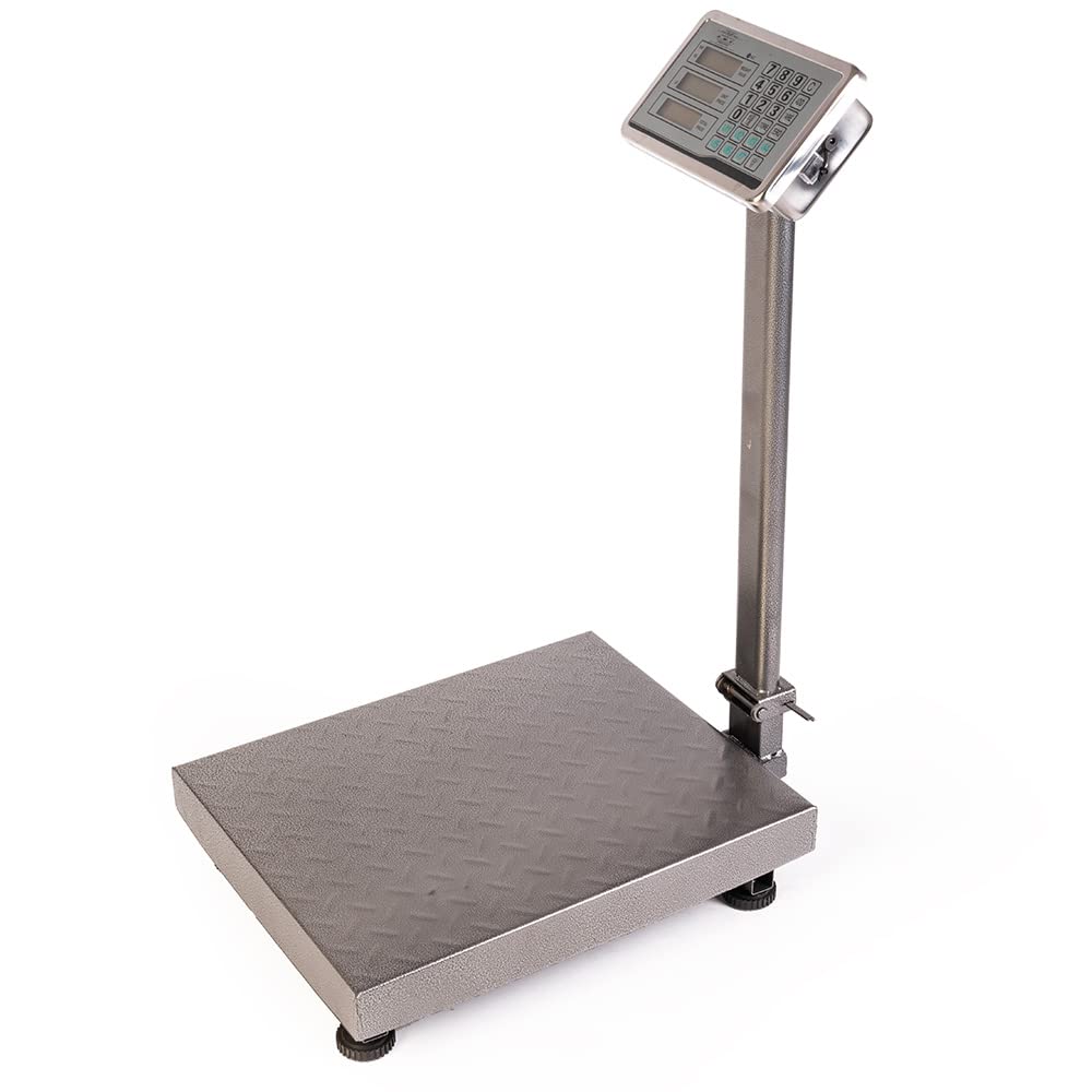 Bilancia Digitale Elettronica Professionale 300 Kg Con Display bilancia industriale ricaricabile per utilizzarla in Negozio, Casa, Azienda o Attività ambulante