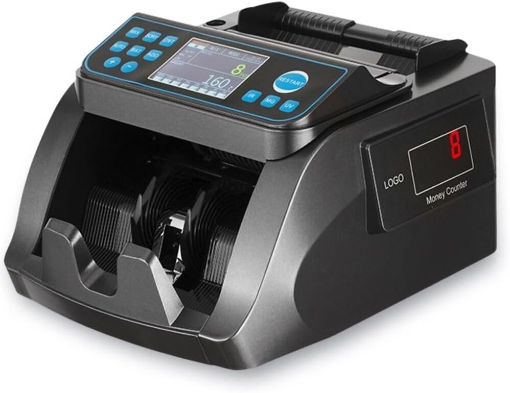 Conta Banconote Professionale rileva banconote false doppio Display rileva contraffazione 5300 Contatore Misto