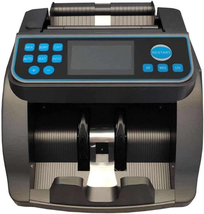 Conta Banconote Professionale rileva banconote false doppio Display rileva contraffazione 5300 Contatore Misto