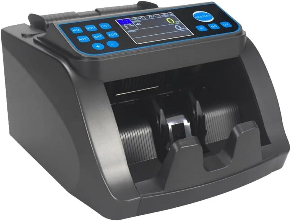 Conta Banconote Professionale rileva banconote false doppio Display rileva contraffazione 5300 Contatore Misto