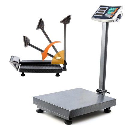 Bilancia Digitale Elettronica Professionale 300 Kg Con Display bilancia industriale ricaricabile per utilizzarla in Negozio, Casa, Azienda o Attività ambulante