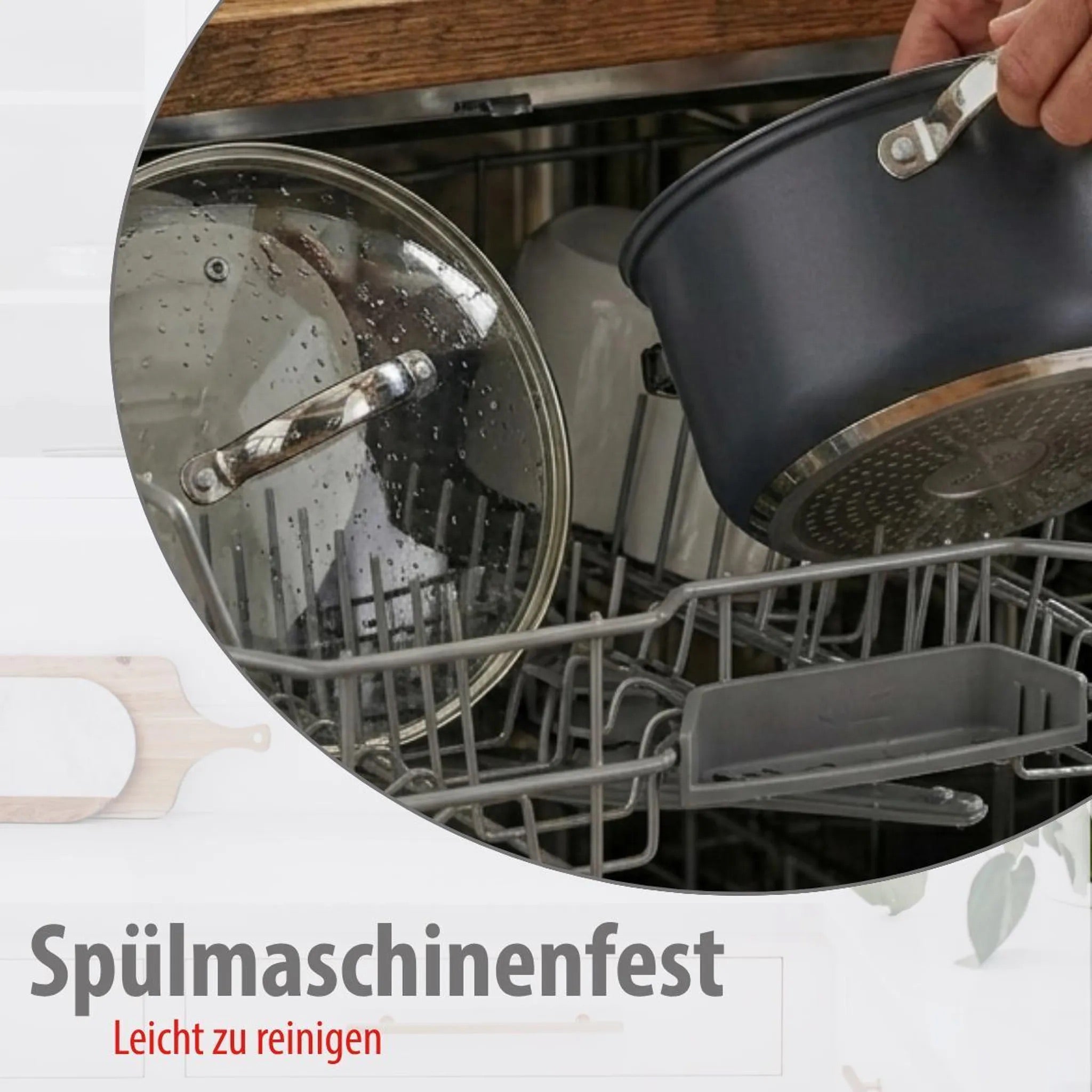 Set Pentole 7 Pezzi in Acciaio con Coperchi in Vetro – Batterie da Cucina per Induzione, Gas e Piano Elettrico, Antiaderenti, Lavabili in Lavastoviglie, Pentole e Casseruole con Manici Ergonomici