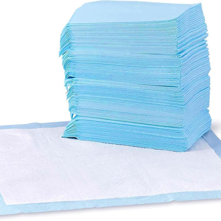 Traversine Cani 60x60 cm - 100 Pezzi - 5 Strati Super Assorbenti Senza Perdite - Tecnologia Gel, Asciugatura Rapida, Inodore - Per Cuccioli e Cani Anziani, Utilizzabili in Casa o Auto
