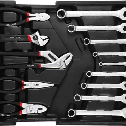 Trolley Set Attrezzi Utensili da Lavoro Professionali 399 pezzi Custodia Trolley Valigia 4 livelli Portattrezzi Cassetta Portautensili in Alluminio con Ruote e Manico Telescopico
