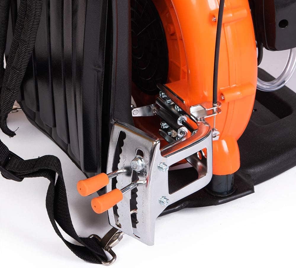 Atomizzatore tripla funzione polverizzatore soffiatore motore a scoppio 43cc a spalla serbatoio 20L pompa per irrorazione di liquidi per disinfestazioni, sanificazioni e trattamenti alle piante