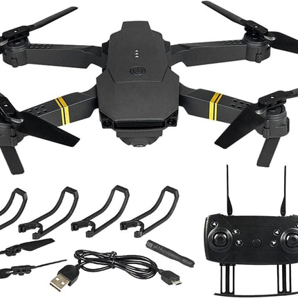 Drone 998 PRO Pieghevole con Telecamera Telecomando FPV Wi Fi APP per Principianti e Ragazzi