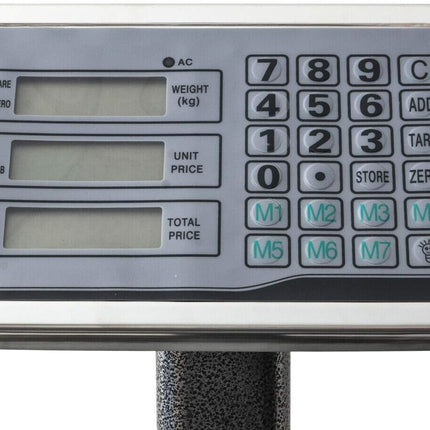 Bilancia Digitale Elettronica Professionale 300 Kg Con Display bilancia industriale ricaricabile per utilizzarla in Negozio, Casa, Azienda o Attività ambulante