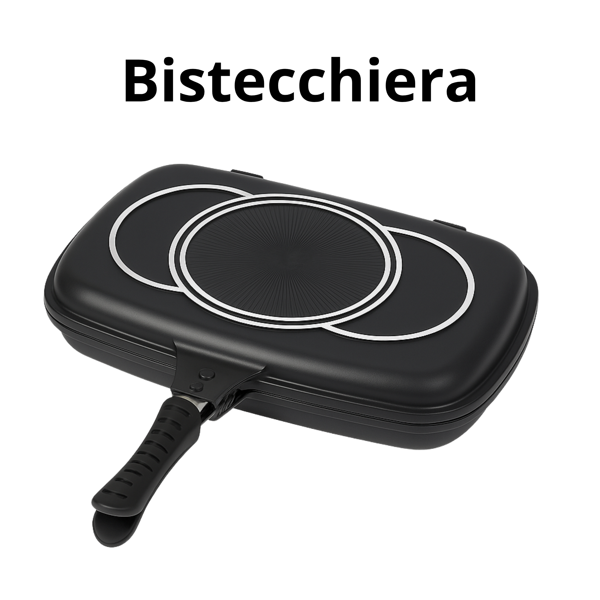 Set di Pentole 22 Pezzi Antiaderenti con Bistecchiera Batteria di Pentole e Padelle con Coperchi in Vetro, Manici Removibili, Mestoli e Accessori in Silicone Per Tutti i Piani di Cottura, Induzione