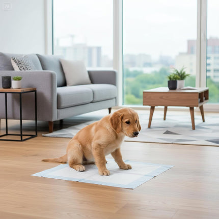 Traversine Cani 60x60 cm - 100 Pezzi - 5 Strati Super Assorbenti Senza Perdite - Tecnologia Gel, Asciugatura Rapida, Inodore - Per Cuccioli e Cani Anziani, Utilizzabili in Casa o Auto