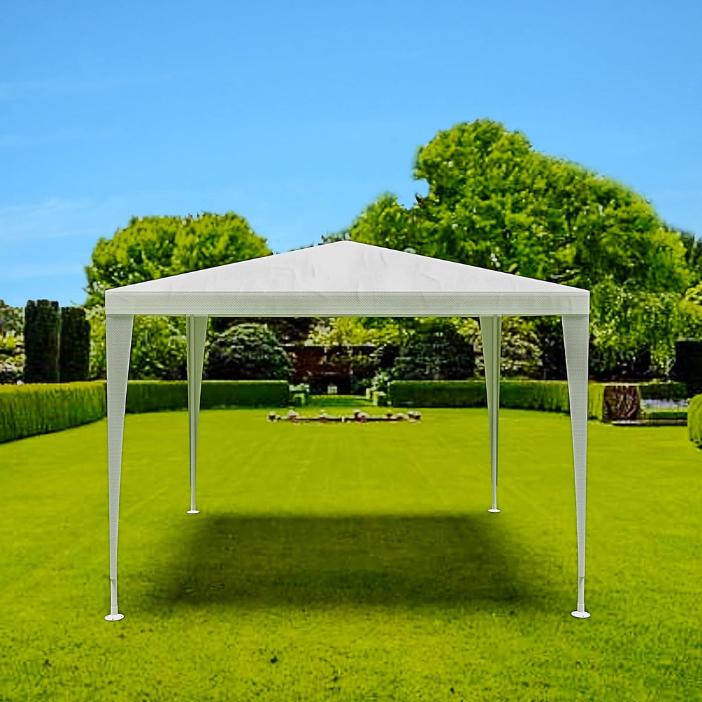 Gazebo da Giardino 3x3 m Impermeabile – Tenda da Sole per Esterno con Struttura in Metallo, Copertura Resistente, Altezza 265 cm, Ideale per Terrazzo, Patio, Eventi e Feste