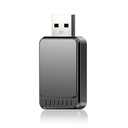 Adattatore Wireless CarPlay USB – Trasforma Apple CarPlay da Cablato a Senza Fili, Plug & Play per Auto con CarPlay di Serie, Connessione Automatica, Elimina i Cavi