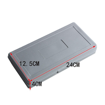 Set Chiavi a Bussola 40 Pezzi – Kit Chiavi Metriche e SAE con Prolunghe e Inserti, Valigetta Compatta per Auto, Moto e Fai da Te