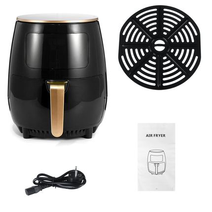 Friggitrice ad Aria 8 Litri XXL – Air Fryer Digitale con Display Touch LCD, Cottura Senza Olio, Programmi Automatici, Cestello Antiaderente per Famiglie