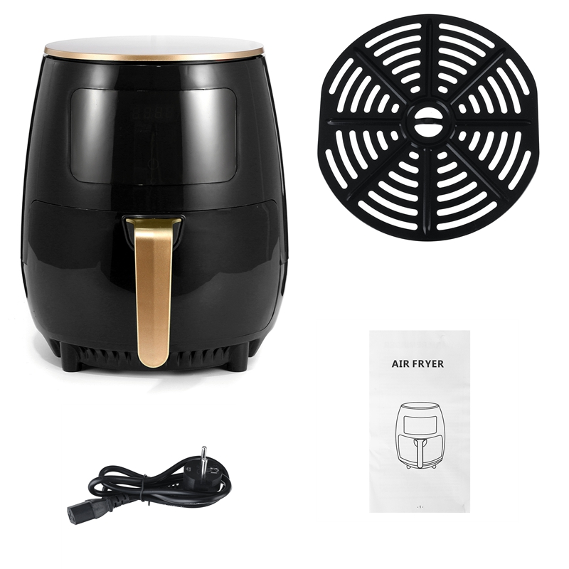 Friggitrice ad Aria 8 Litri XXL – Air Fryer Digitale con Display Touch LCD, Cottura Senza Olio, Programmi Automatici, Cestello Antiaderente per Famiglie