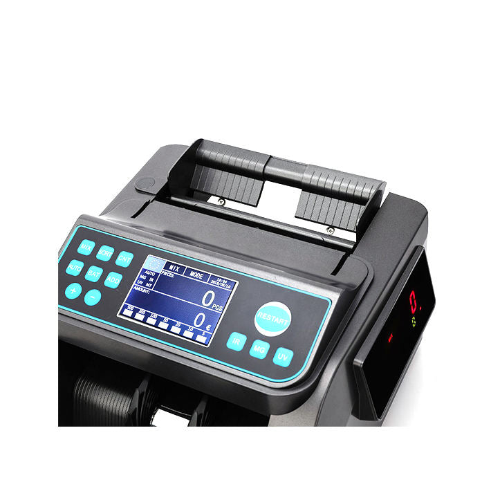 Conta Banconote Professionale rileva banconote false doppio Display rileva contraffazione 5300 Contatore Misto