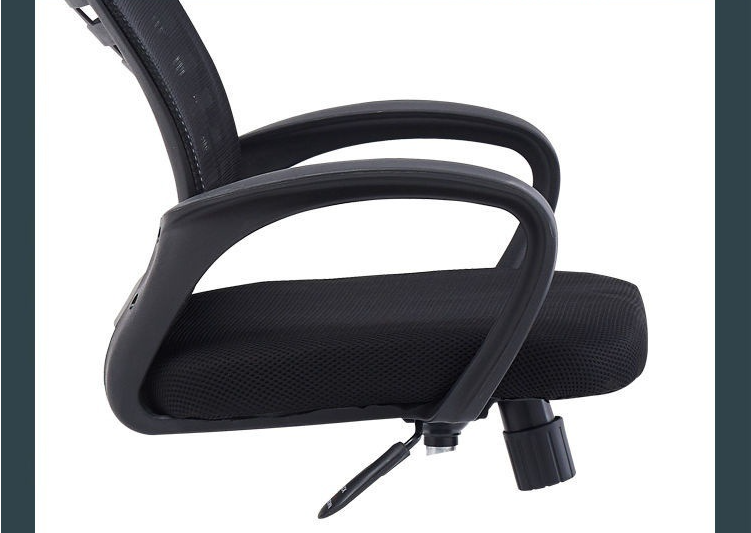 Sedia da Ufficio Ergonomica con Poggiatesta, Sedia Scrivania in Rete Traspirante con Braccioli e Altezza Regolabile, Poltrona Girevole con Ruote per Studio, Casa e Ufficio