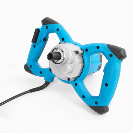 Miscelatore Elettrico 2200W per Cemento, Malta e Colla – Agitatore Professionale con 6 Velocità Regolabili, Frusta 120mm, Impugnatura Ergonomica Antiscivolo