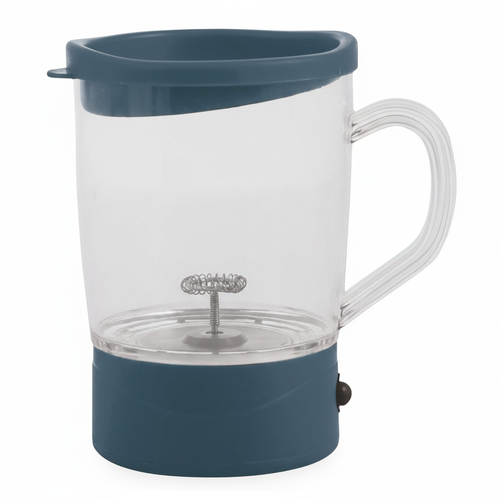 Cappuccinatore Elettrico Milky Senza Fili – Mini Frusta in Acciaio – Funziona a Batterie – Colori Assortiti