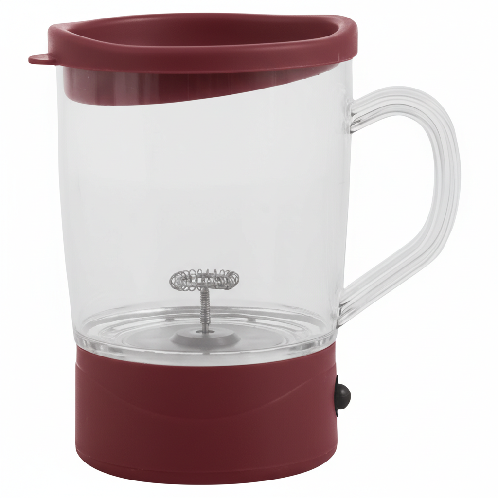 Cappuccinatore Elettrico Milky Senza Fili – Mini Frusta in Acciaio – Funziona a Batterie – Colori Assortiti