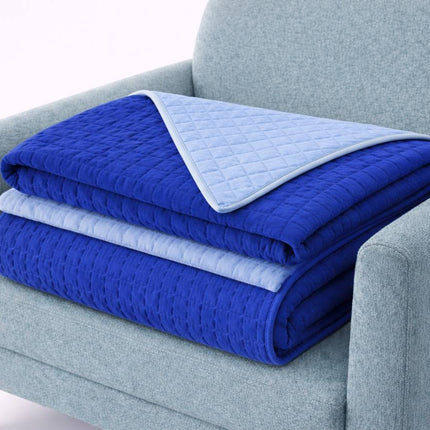 Copriletto Trapuntato Matrimoniale 260x270 cm Capri Double Face – Copriletto Estivo Reversibile Made in Italy, Leggero e Morbido per Letto Matrimoniale