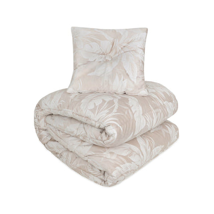 Trapunta Kenya in Morbido Tessuto in Velluto Jaquard con 1 Cuscino Arredo Matrimoniale 260x270cm Imbottitura 350gr.m Super Calda e Soffice